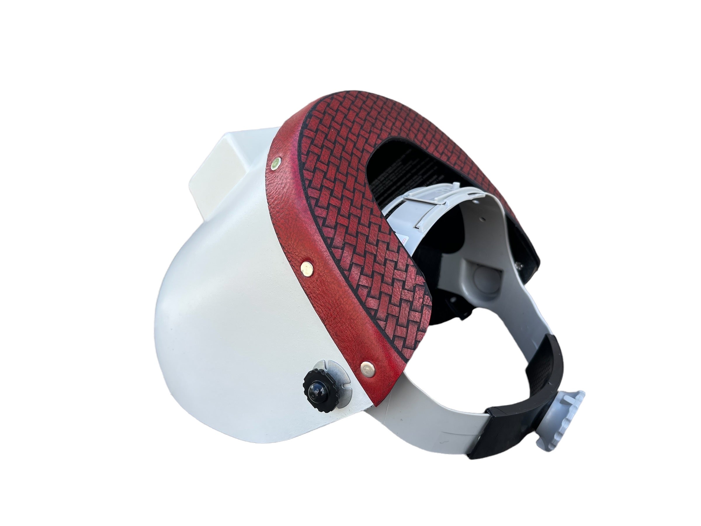 Outlaw Leather - Pipeliner - Red Basketweave Top